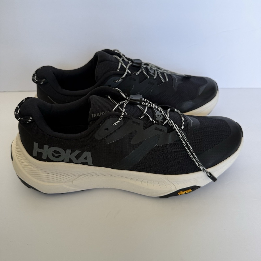 HOKA One One Men's Running Shoes Black Size 9.5 D Athletic Sneakers